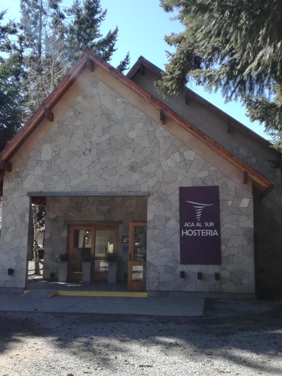 Hosteria Aca Al Sur Villa La Angostura Eksteriør billede